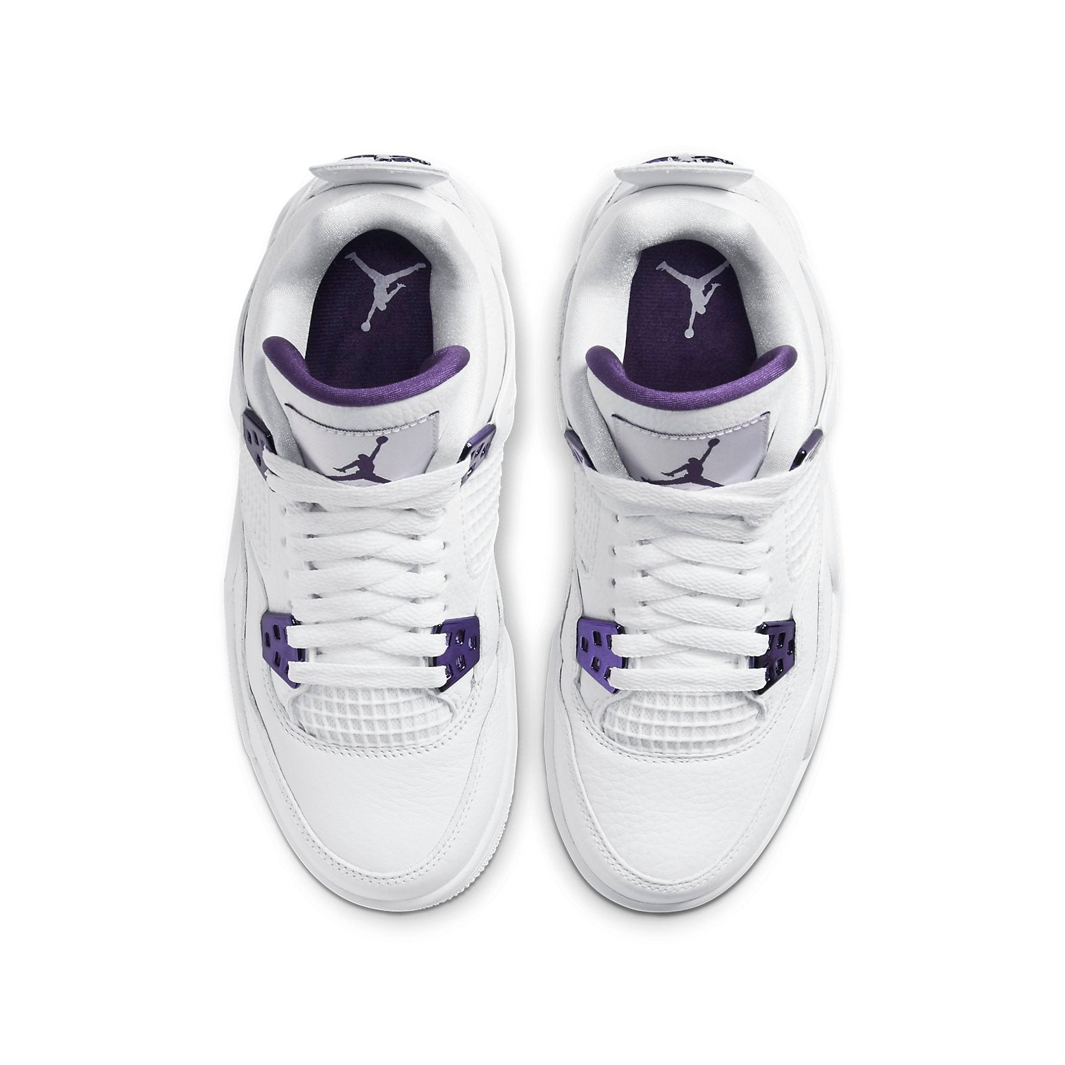 (GS) Air Jordan 4 Retro 'Purple Metallic' 408452-115