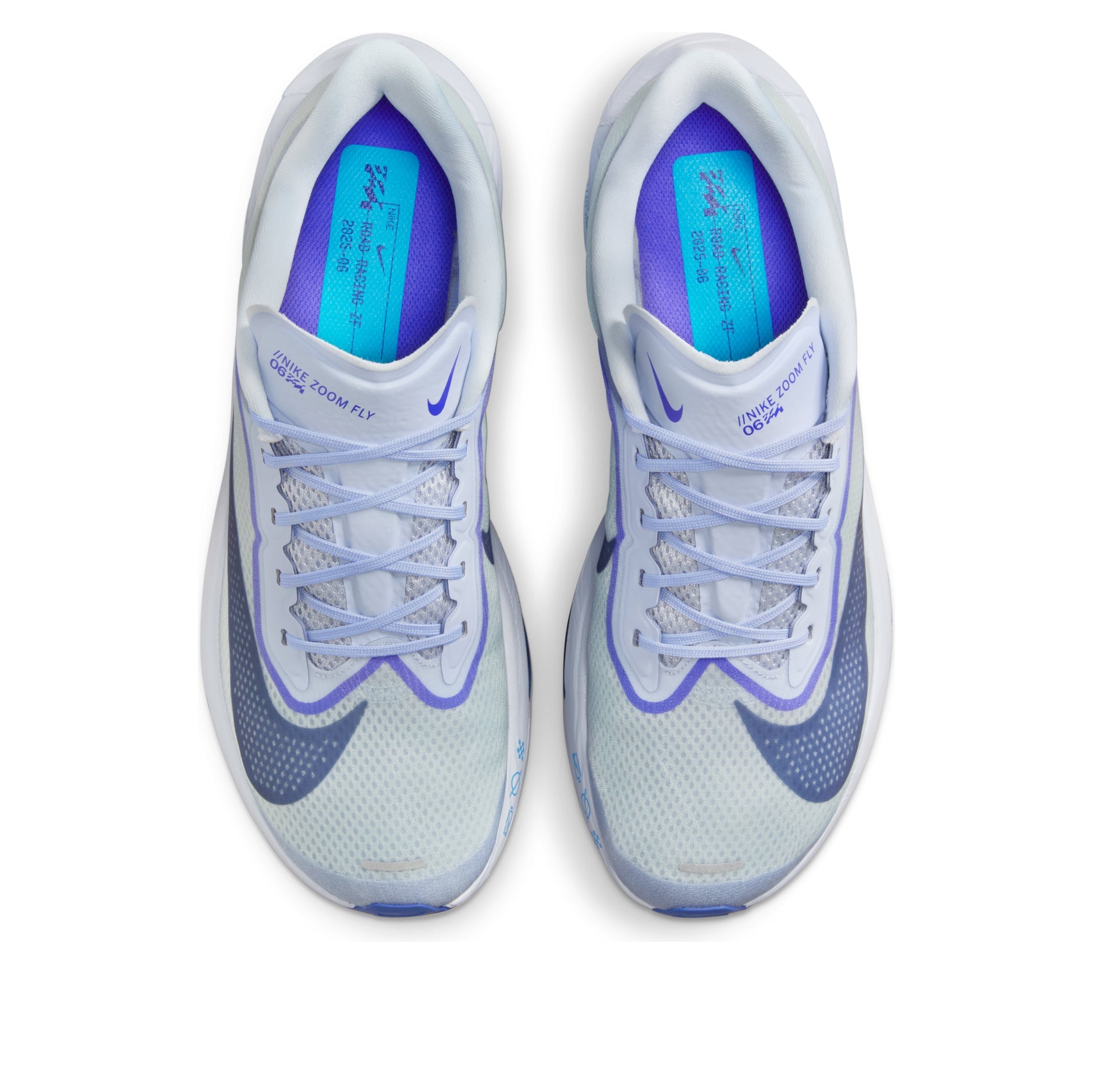 Nike Zoom Fly 6 'Ghost Football Grey Blue Lightning Blue Void' FN8454-002