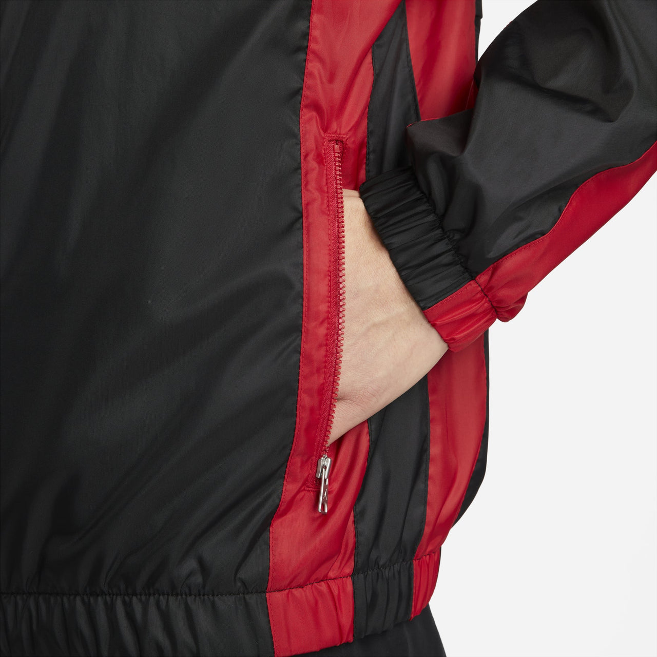Air Jordan SS22 Woven Sports Hooded Jacket Black DJ9829-010