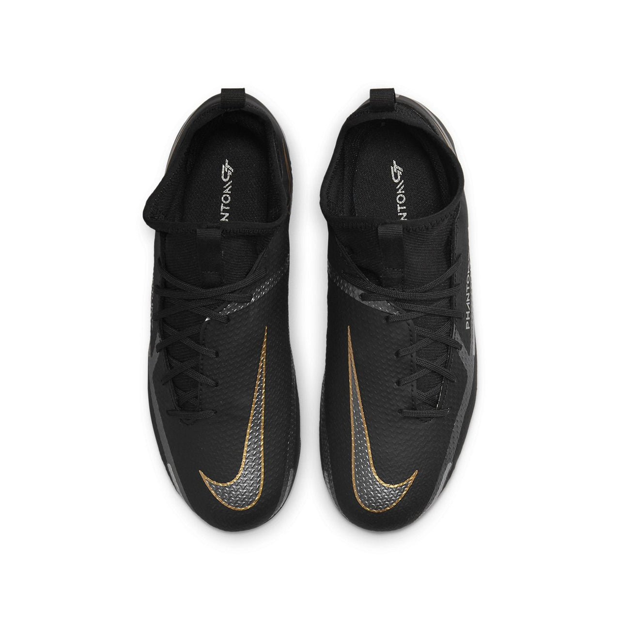 (GS) Nike Phantom GT2 Academy DF MG 'Black Metallic Gold' DC0813-007