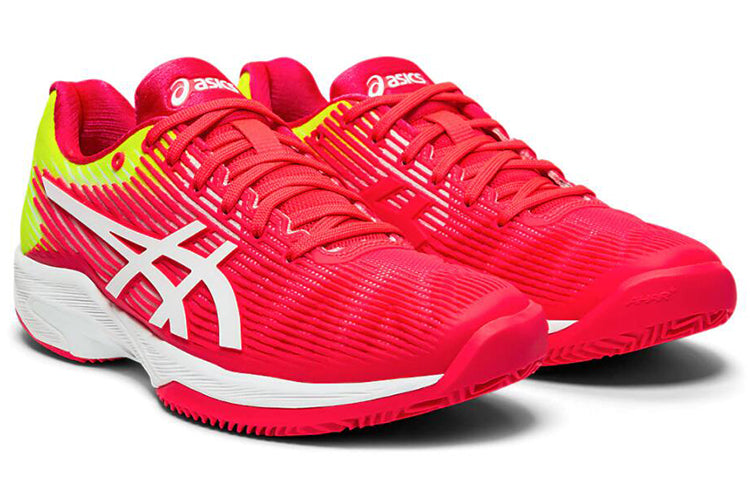 (WMNS) ASICS Solution Speed Ff Clay Red/White 1042A003-702