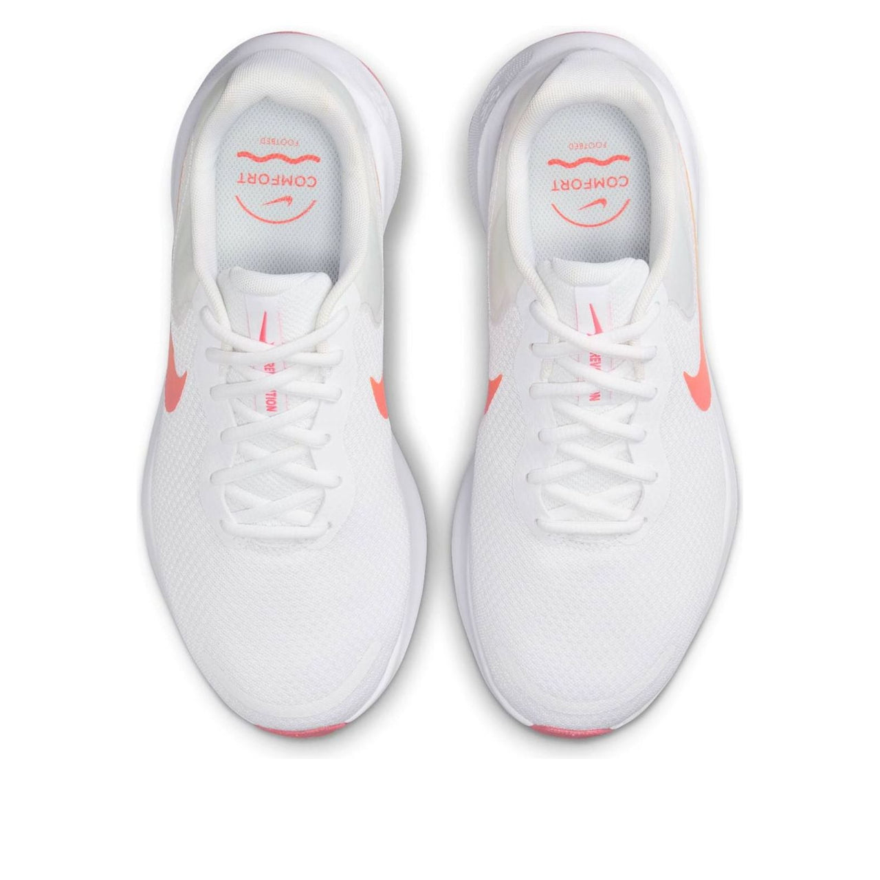 (WMNS) Nike Revolution 7 Wide 'White Magic Ember' FZ6829-100