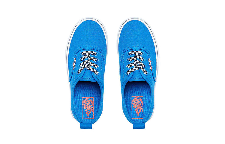 (PS) Vans Authentic Elastic Lace 'Check Lace - Victoria Blue' VN0A38H4Q6G