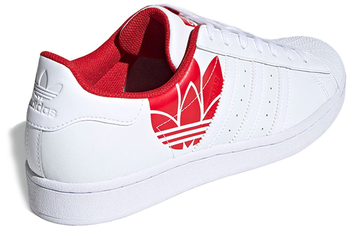 adidas Superstar 'Trefoil Print - Scarlet' FY2828