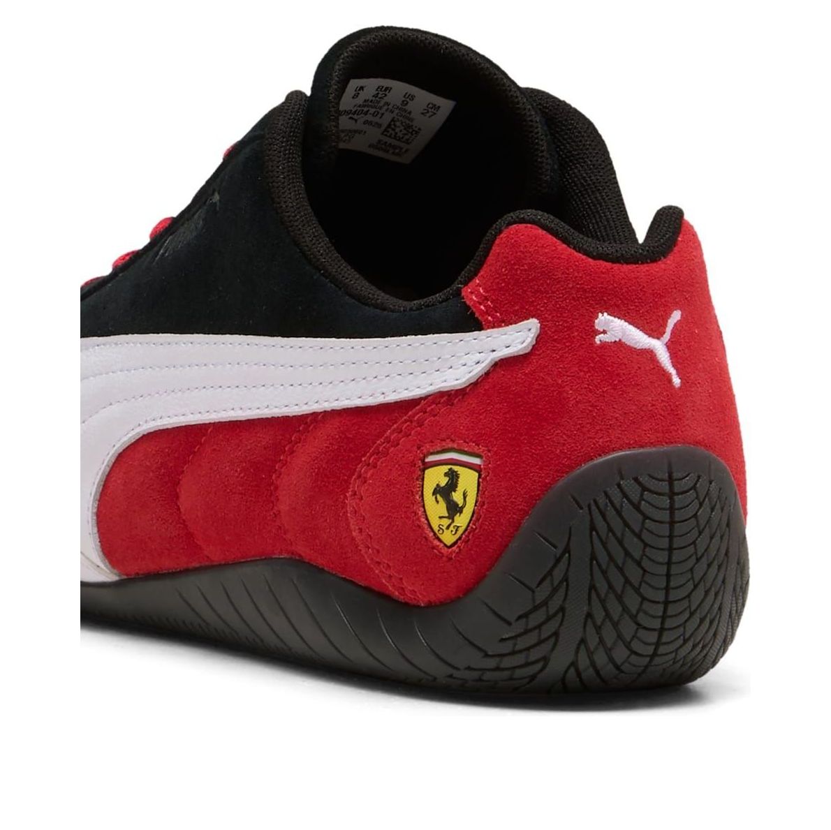 PUMA Scuderia Ferrari Speedcat 'Black White Rosso Corsa' 309404-01