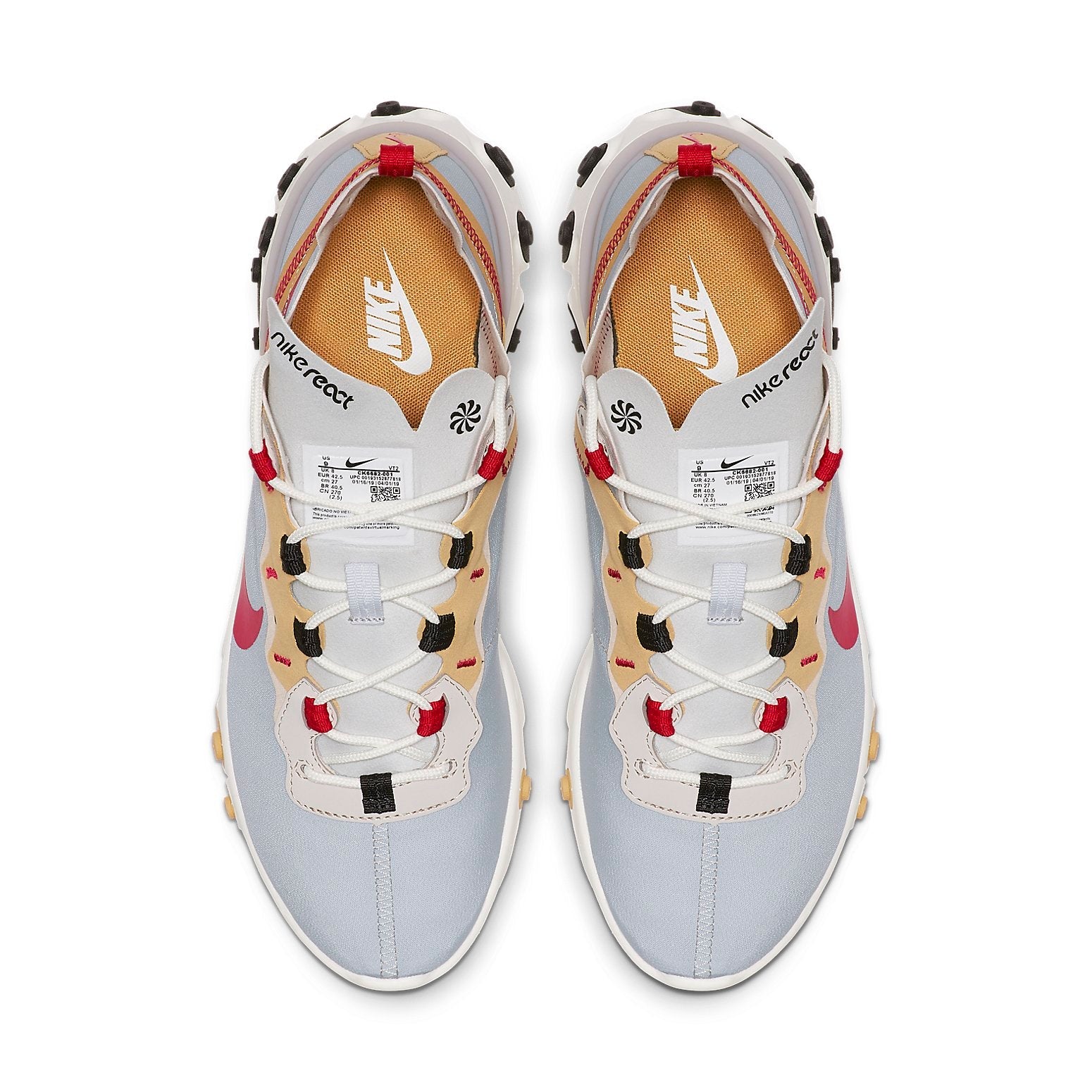 Nike React Element 55 'Platinum Club Gold' CK6682-001