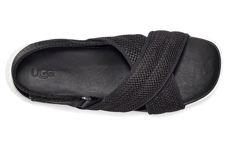 (WMNS) UGG Nealla Cozy Non-Slip Mesh Sports Sandals Black 1117277-BLK