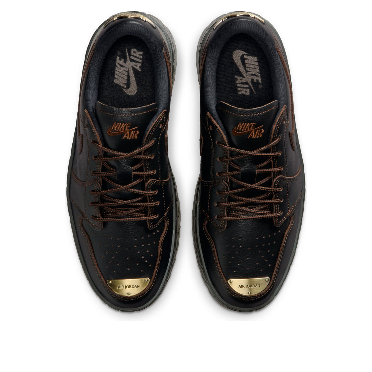 (WMNS) Air Jordan 1 Brooklyn Low 'Black Workboot' HF3184-002