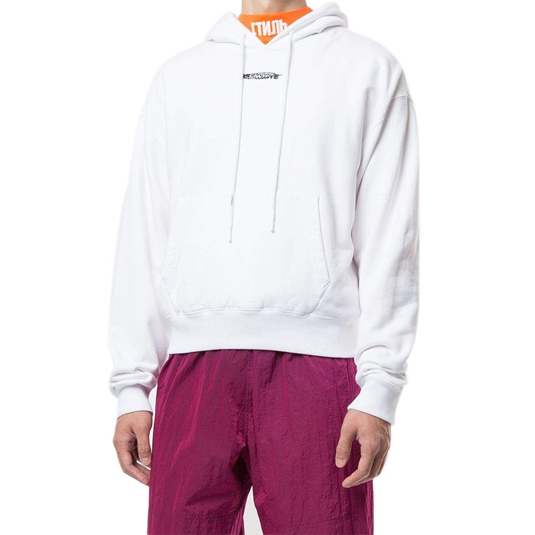 Men's Off-White Workers Logo White OMBB037E20FLE0050110