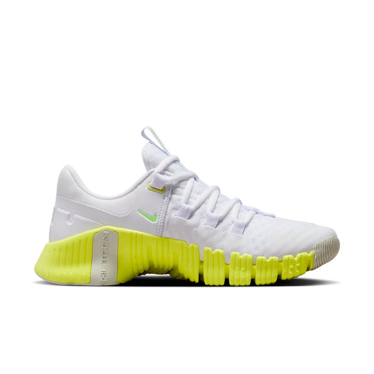 (WMNS) Nike Free Metcon 5 'White Luminous Green' DV3950-106