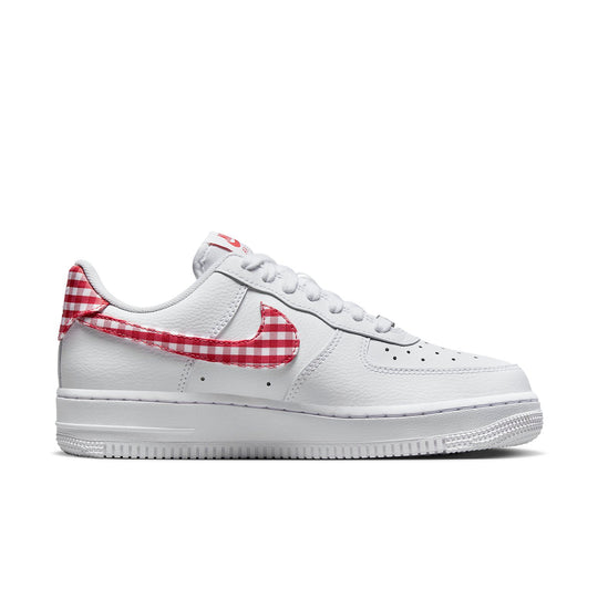 (WMNS) Air Force 1 Low '07 Essential 'Mystic Red Gingham' DZ2784-101