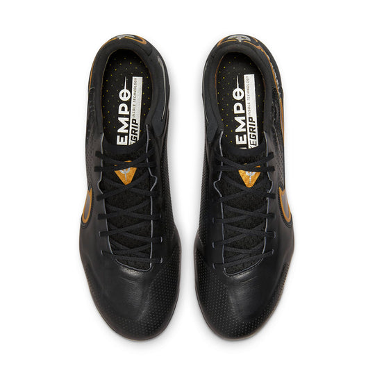 Nike Tiempo Legend 9 Elite FG 'Black Metallic Gold' CZ8482-007