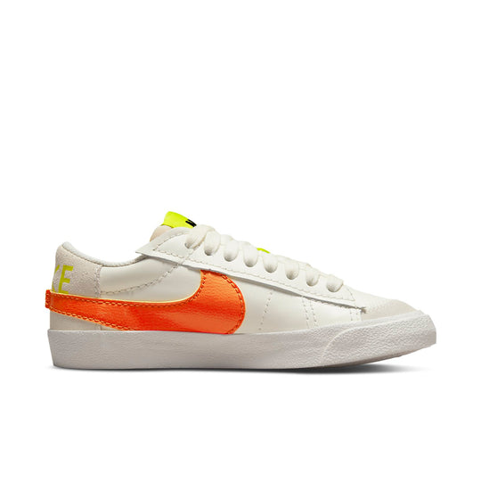 (WMNS) Nike Blazer Low '77 Jumbo 'Sail Rush Orange' DQ1470-103