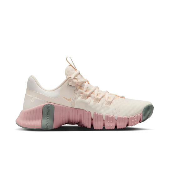 (WMNS) Nike Free Metcon 5 Workout Shoes 'Pale Ivory Ice Peach' DV3950-102