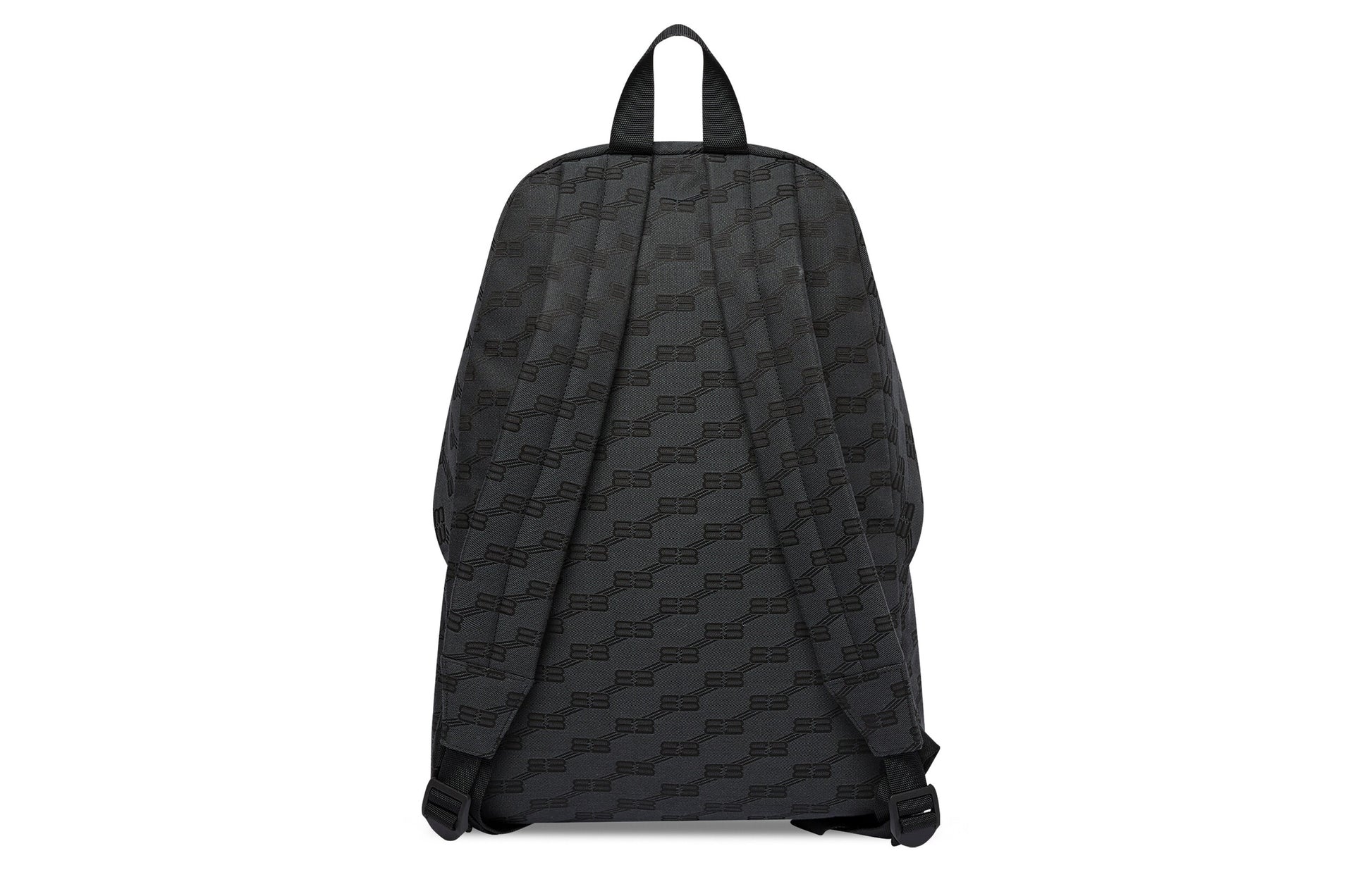 Balenciaga BB Monogram Signature Medium Backpack 'Black' 713044210HH1061