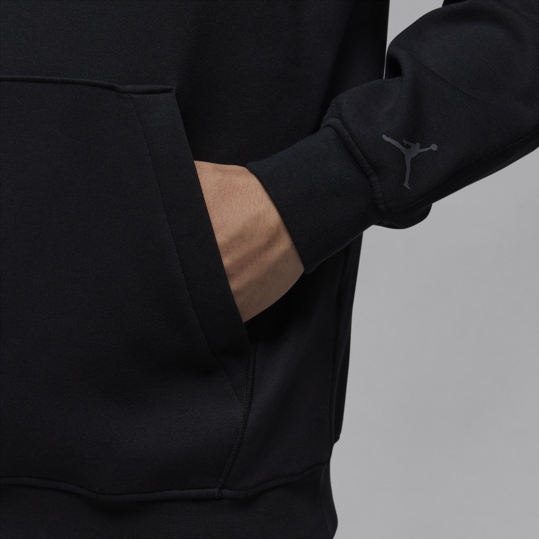 Air Jordan Dri-FIT Sport Hoop Fleece Hoodie Asia Sizing 'Black' HF0281-010
