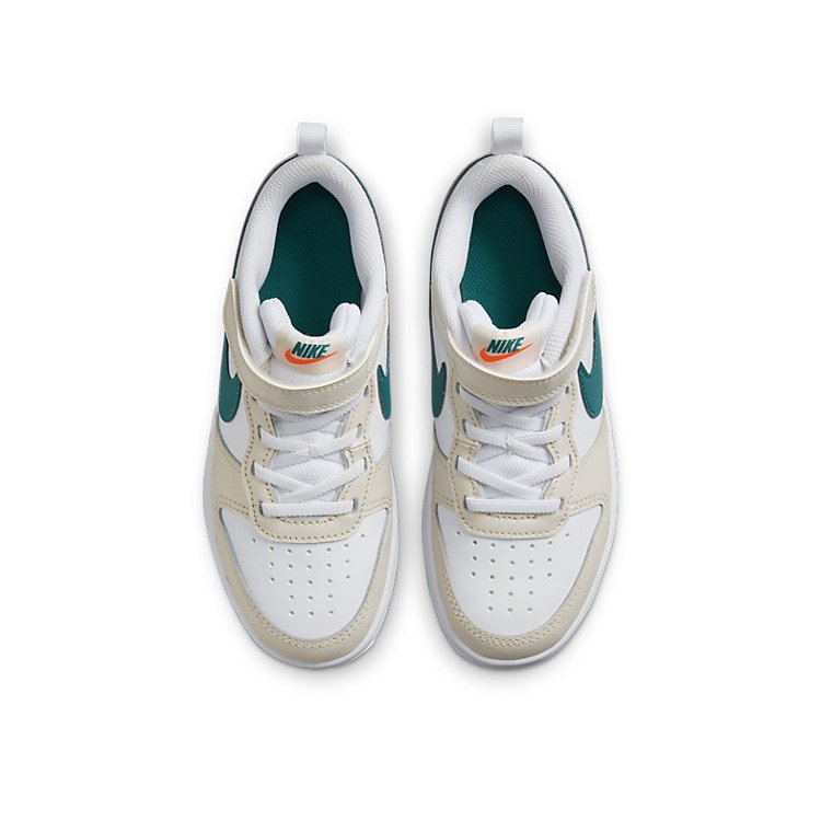 (PS) Nike Court Borough Low 2 'Cream Teal' BQ5451-017