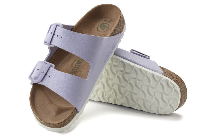 Birkenstock Arizona Vegan Birkibuc 'Lavender Fog' 1022607