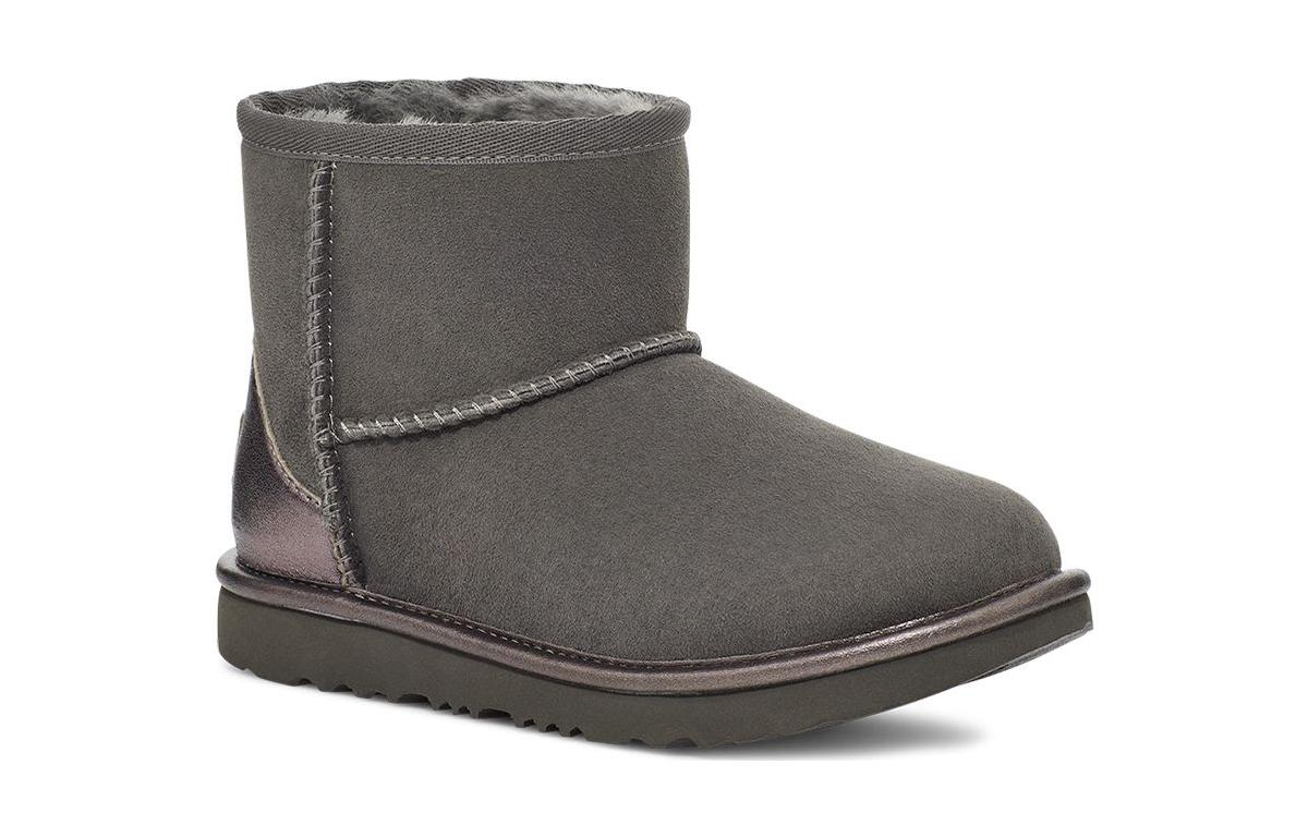 (TD) UGG Classic Mini Shine 'Dark Grey' 1130778T-CHRC