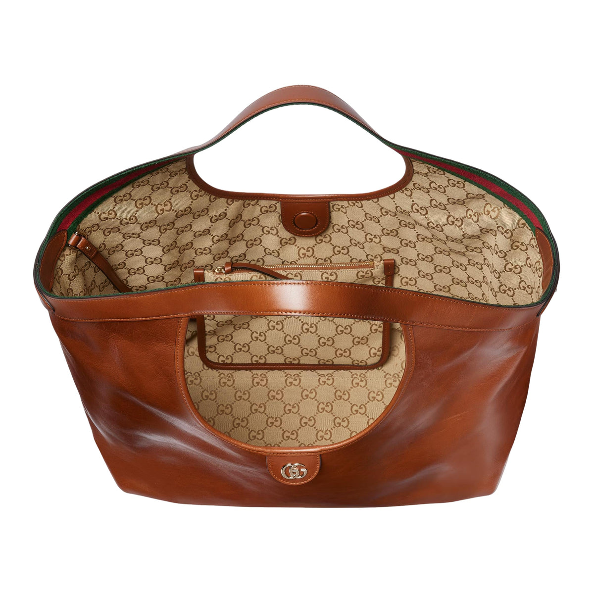 (WMNS) Gucci Giglio Large Tote Bag 'Dark Brown' 853971-AAF2H-7645