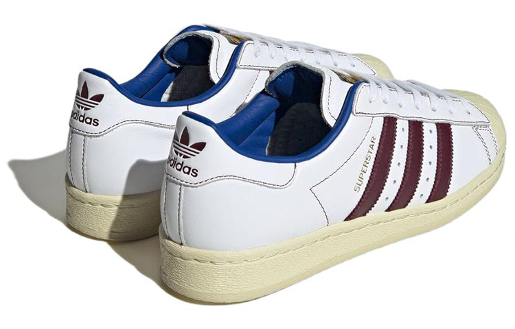 adidas originals Superstar 82 'White Maroon' IE0020