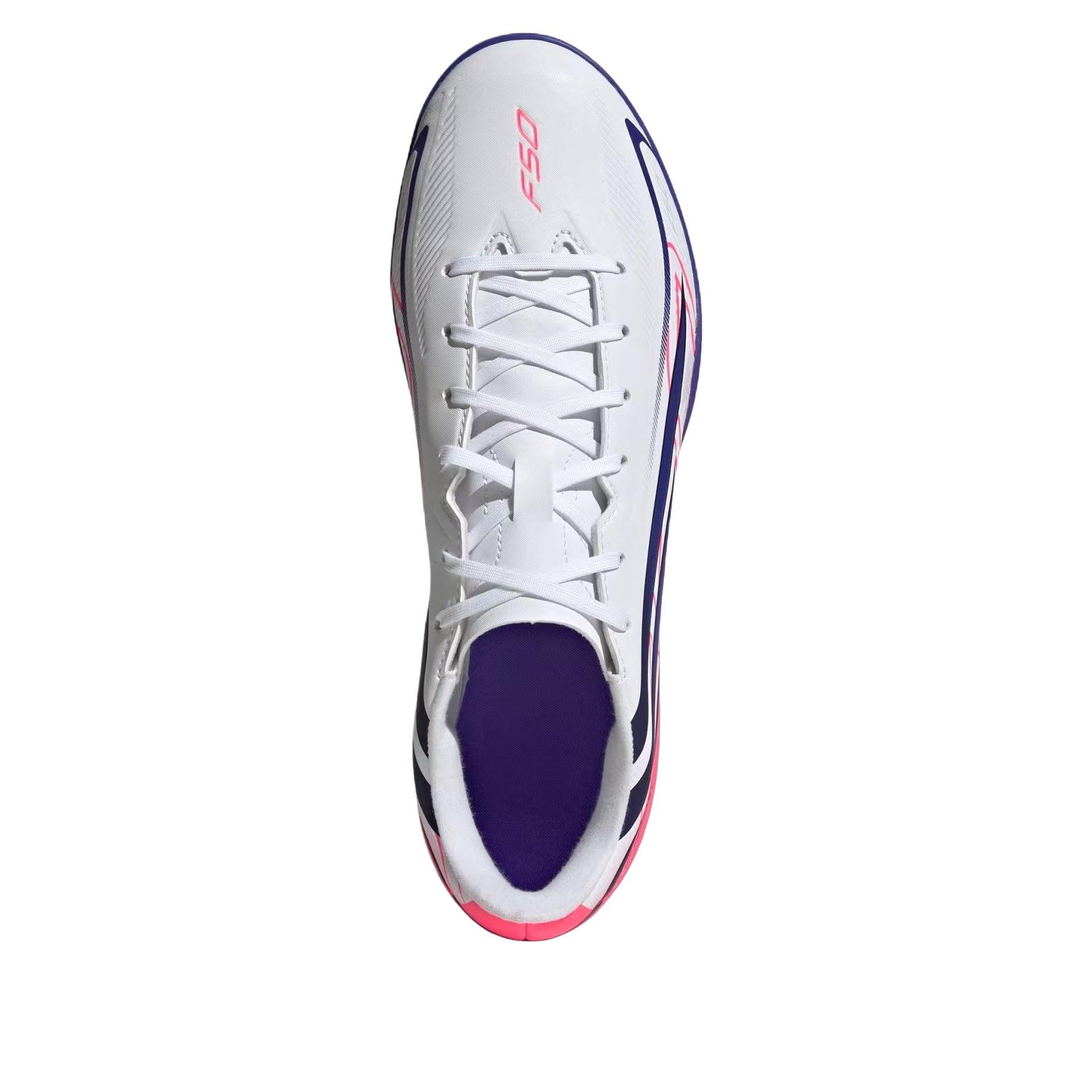 adidas F50 Hyperfast Club Turf 'White Solar Purple' KJ3409