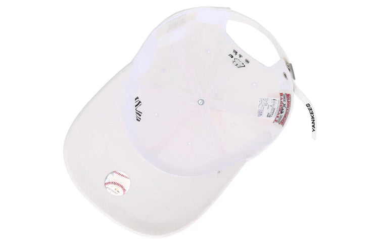 MLB Side Logo New York Yankees Cap White 32CPIJ931-50W
