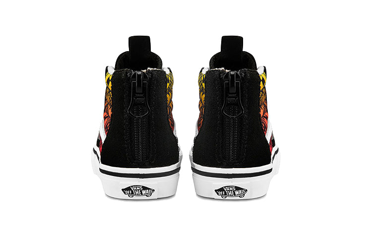 Vans SK8-Hi Zip Toddler Black/Red VN0A4BV12N5