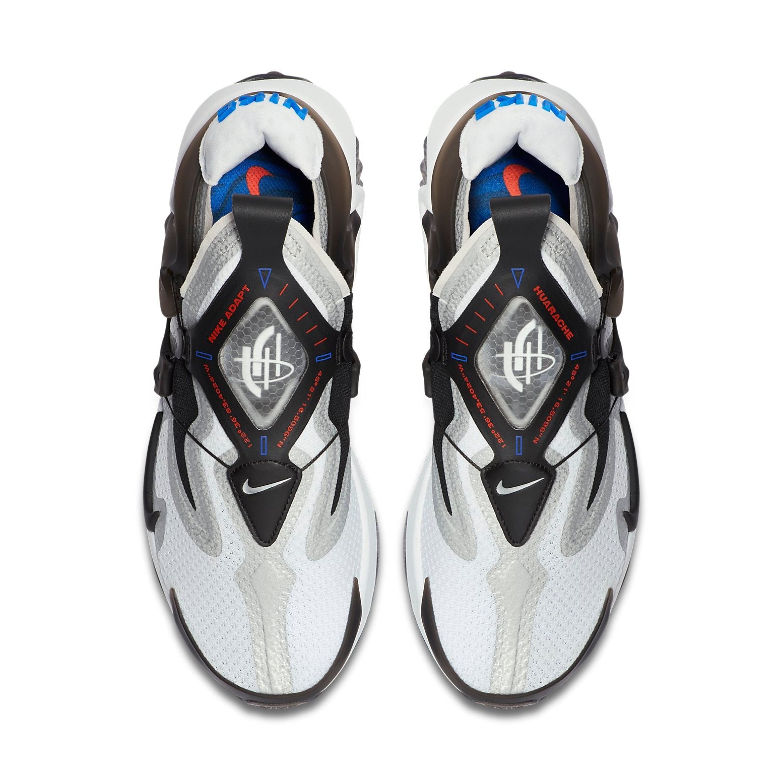 Nike Adapt Huarache 'White Black' UK Charger CT4089-110