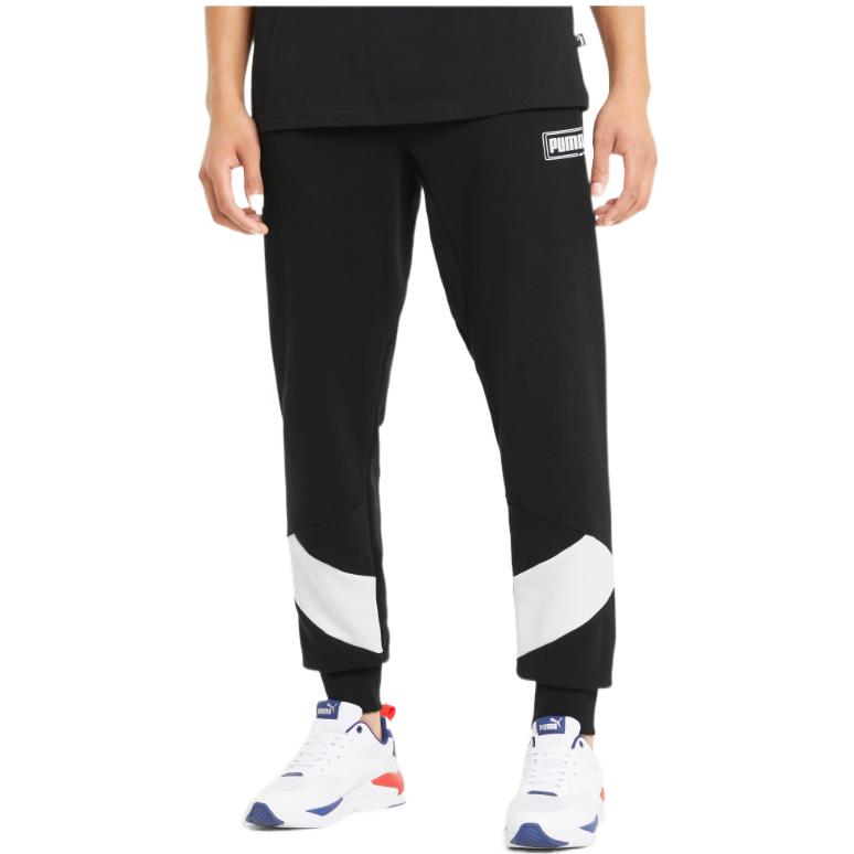 PUMA Rebel Training Sweatpants 'Black White' 588881-01