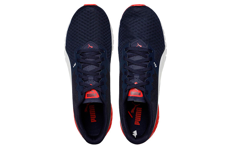 PUMA Ignite Stride Low Running Shoes Blue/White/Red 191387-05