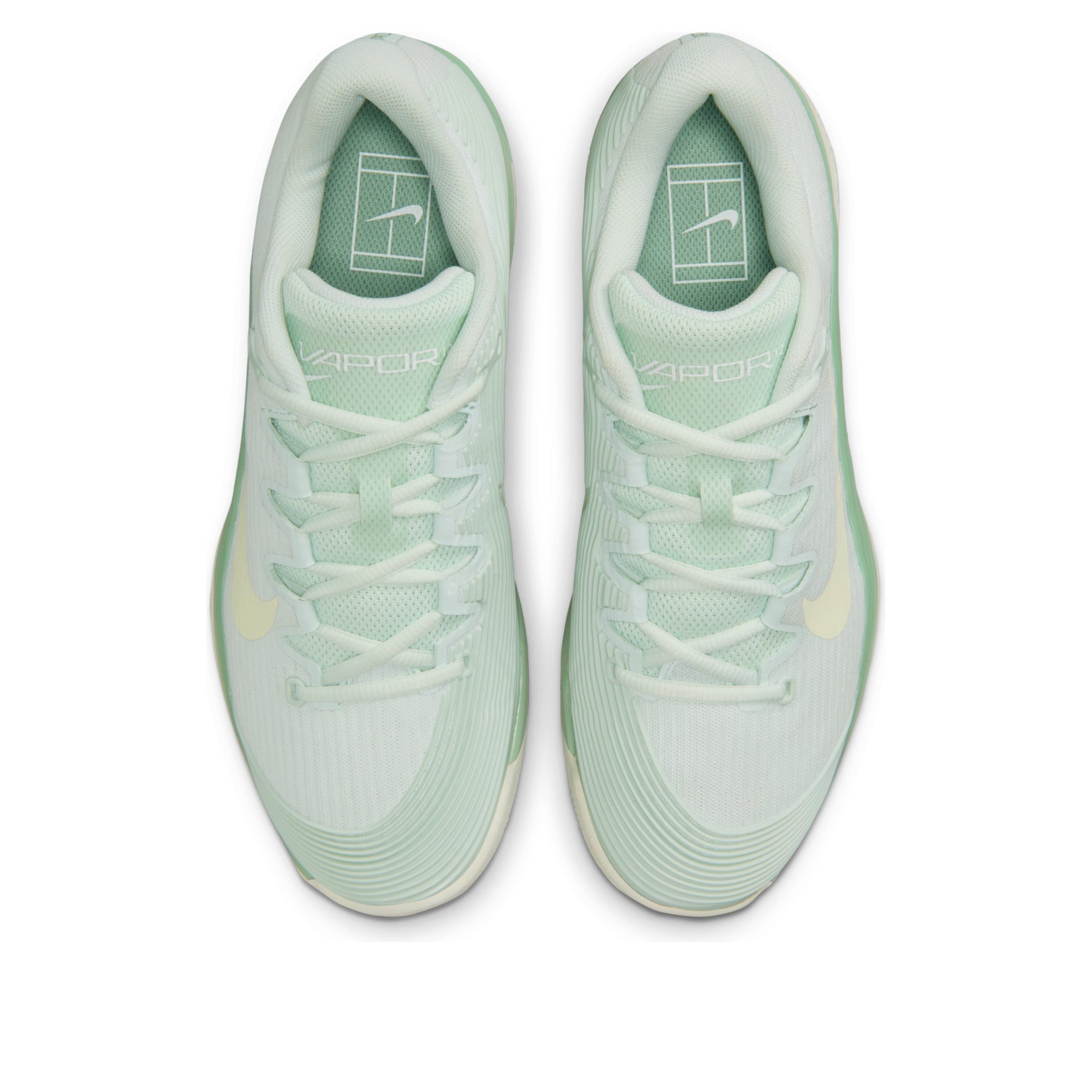 (WMNS) Nike Court Air Zoom Vapor 12 HC 'Barely Green Steam Sea Glass' FV5554-301