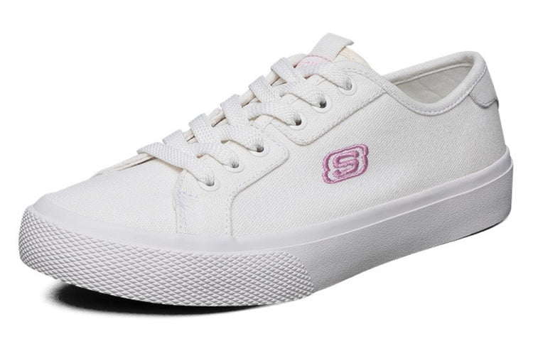 (WMNS) Skechers V'lites Casual Shoes White 66666261-WHT