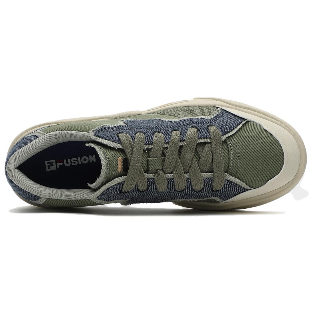 FILA FUSION Lifestyle Comfort Skate Shoes 'Green Grey' T12M332101FLB