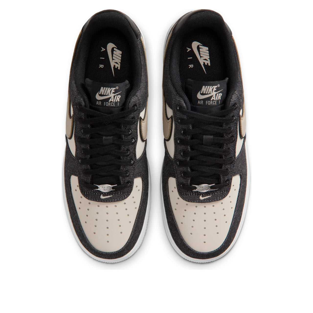 (WMNS) Nike Air Force 1 '07 SE 'Denim Black Net' IB6642-001