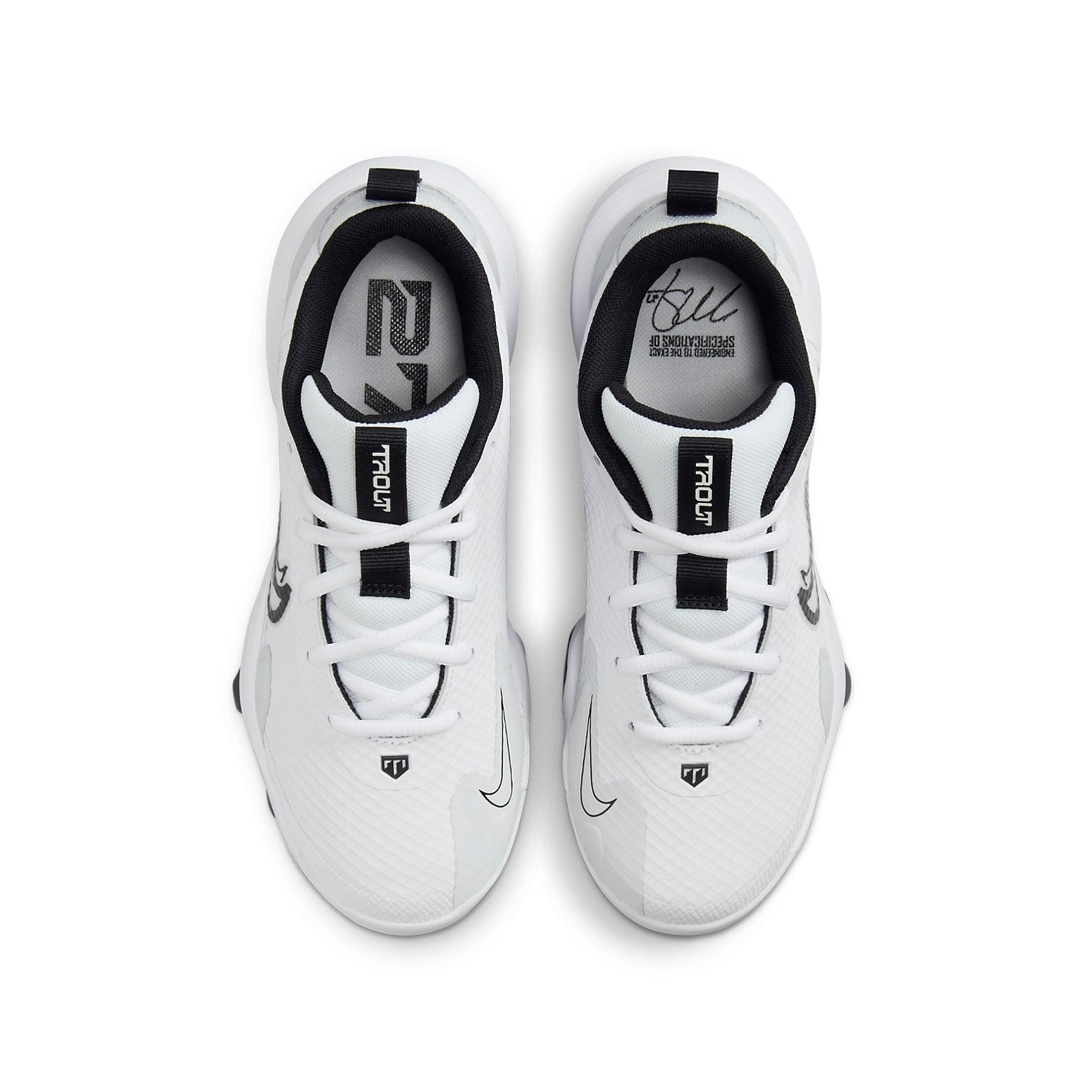 (GS) Nike Force Trout 9 Pro MCS 'White Black' FB6340-100