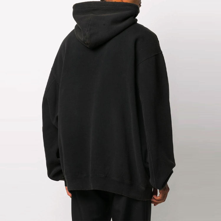 Men's Balenciaga Alphabet Printing Casual Black 641679TJV931070