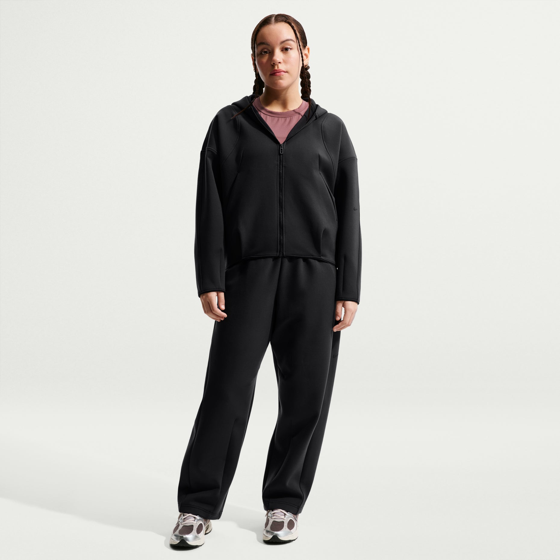 (WMNS) Nike MAVN Therma-FIT Knit Full-Zip Hoodie 'Black' IM1763-010