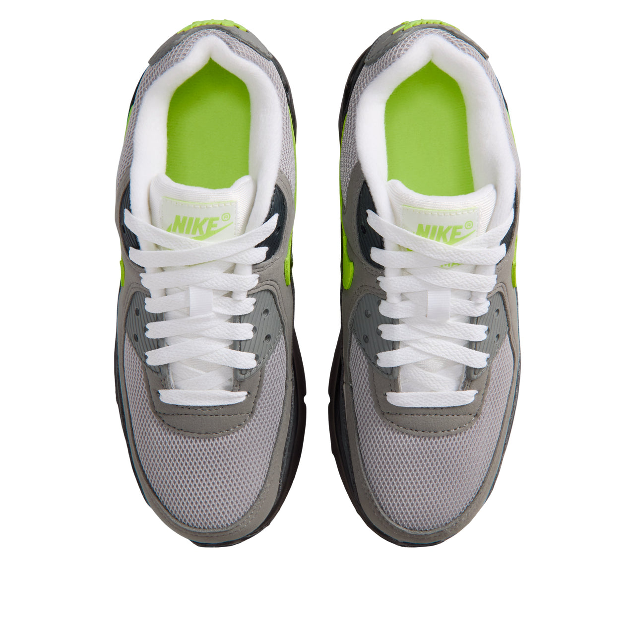 (GS) Nike Air Max 90 'Black Anthracite Neon Yellow' IQ7583-001