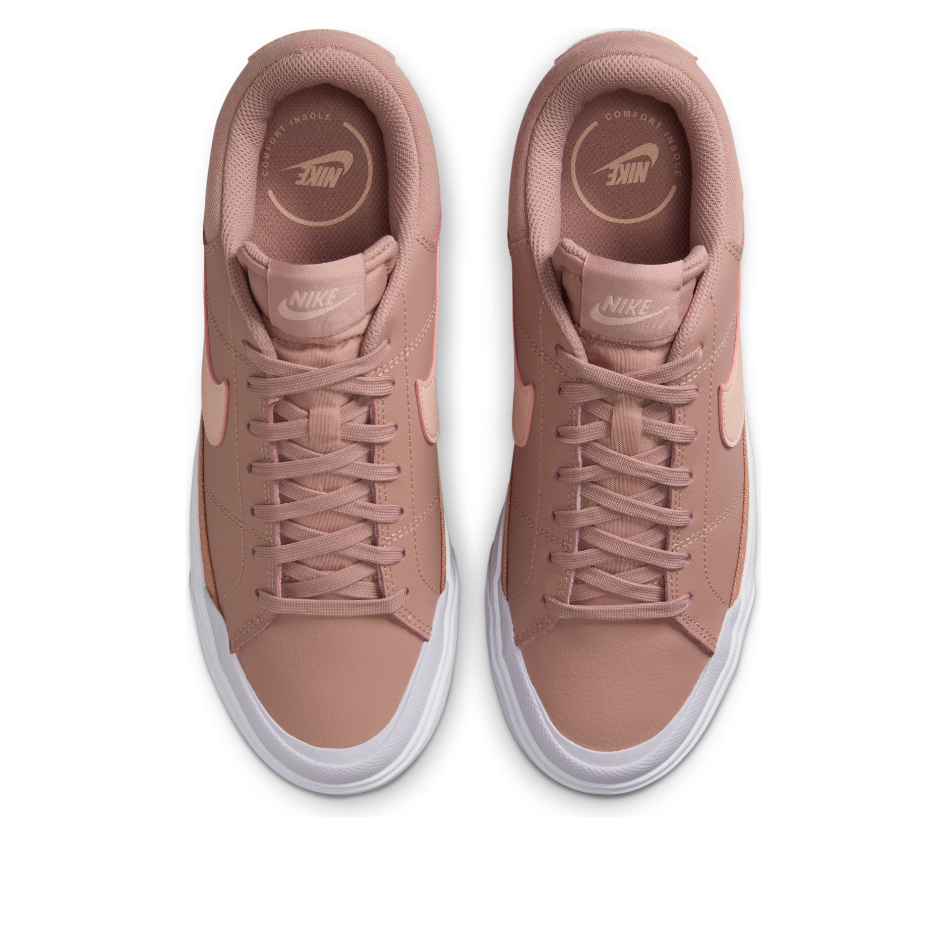 (WMNS) Nike Court Legacy Lift 'Particle Pink Rose Gold' DM7590-601