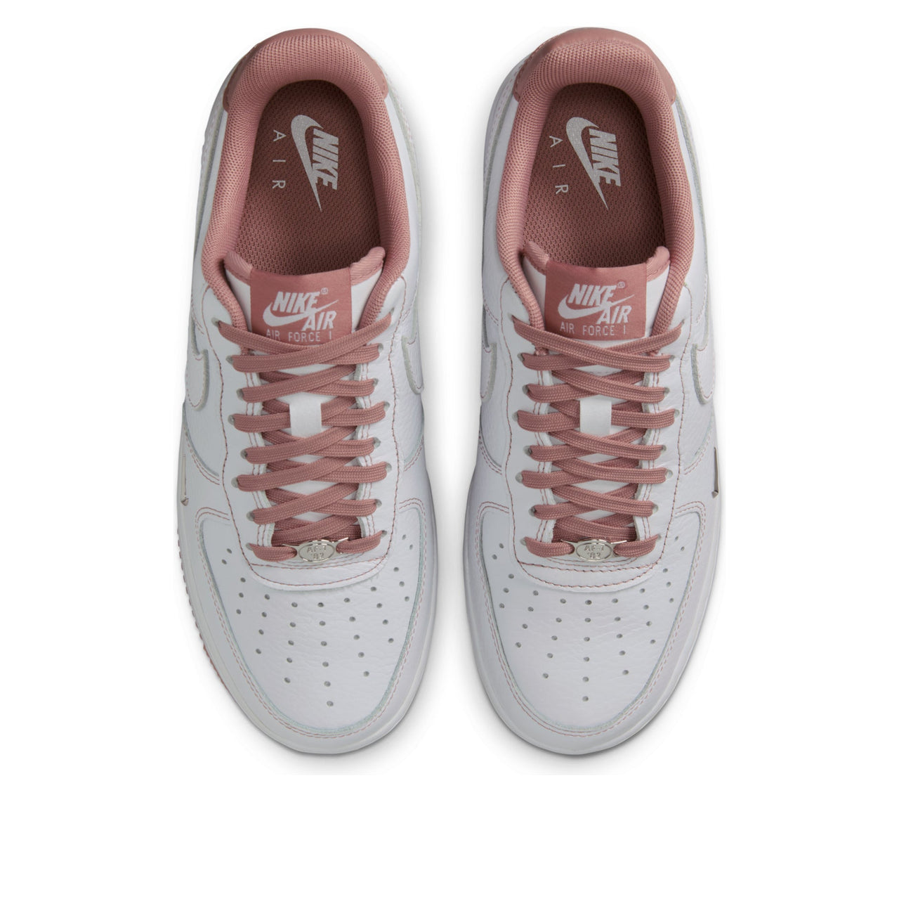 (WMNS) Nike Air Force 1 '07 Mini Jewel 'White Pink Silver' IB6543-100