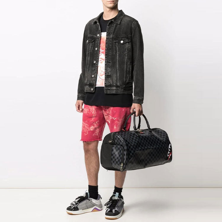Men's Off-White SS21 Straight Sports Red Shorts OMCI006S21FLE0052501