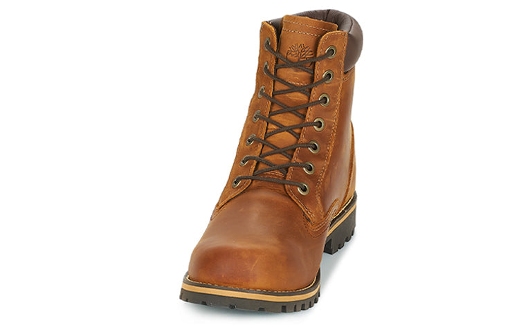 Timberland Rugged 6 Inch Waterproof Boots 'Medium Brown Full Grain' TB074134210