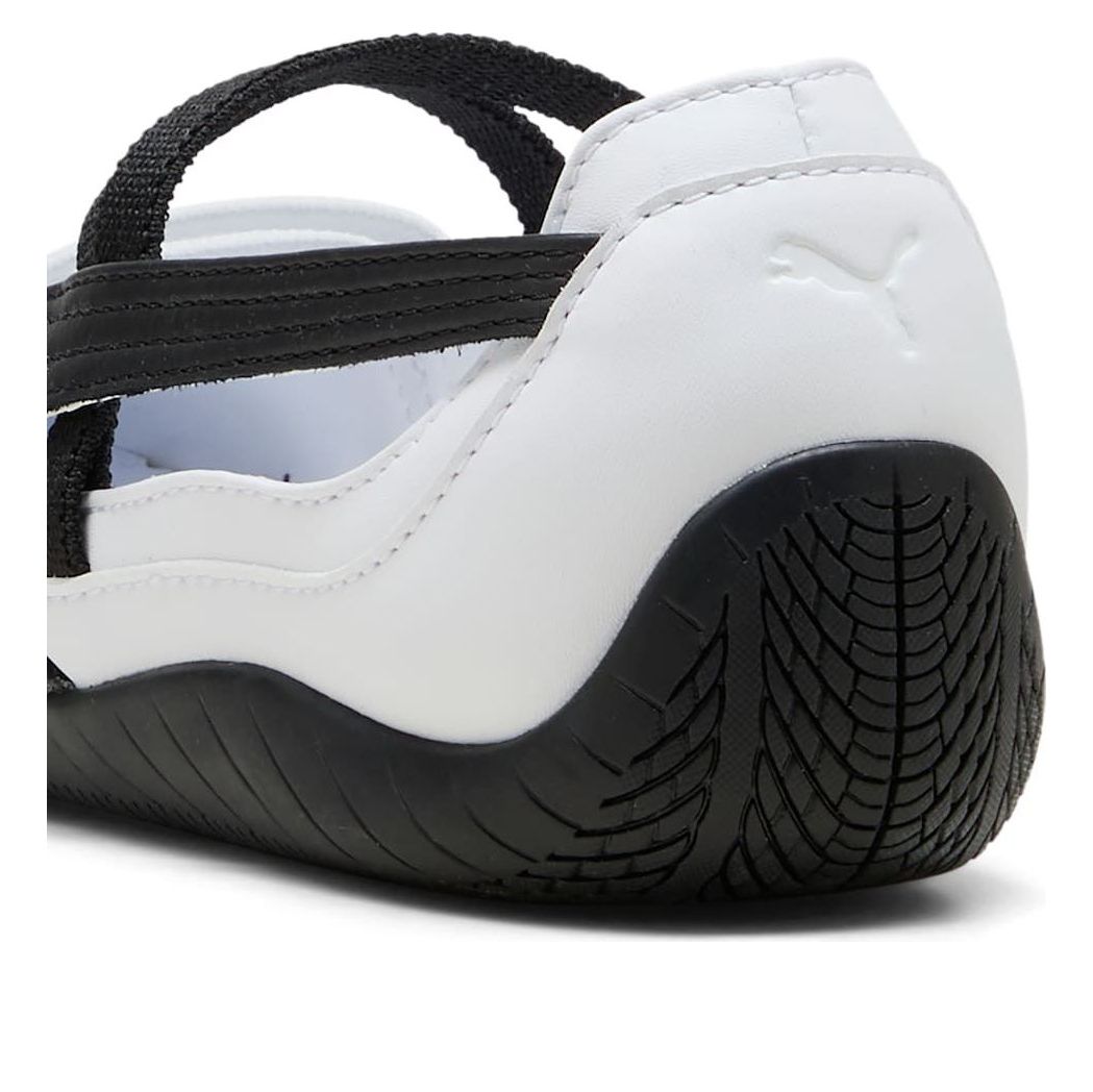 (WMNS) PUMA Speedcat Ballet Leather 'White Black' 406144-03