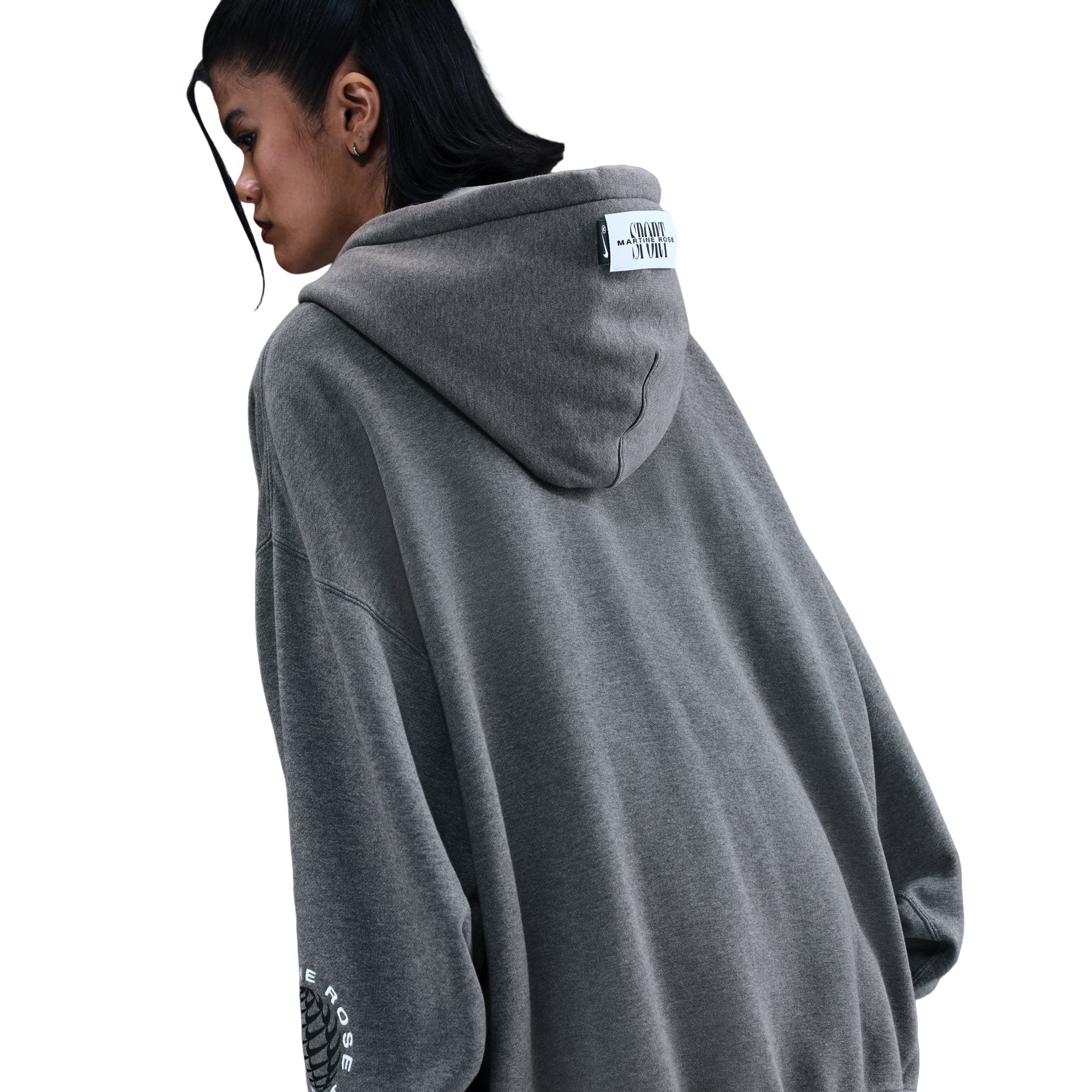 Nike x Martine Rose Full-zip Hoodie 'Grey' HM9029-002