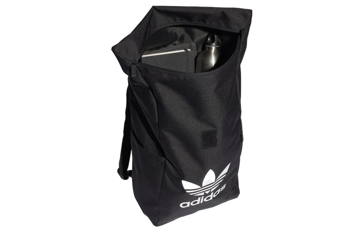 adidas Adicolor Classic Roll-Top Backpack 'Black' HK2629