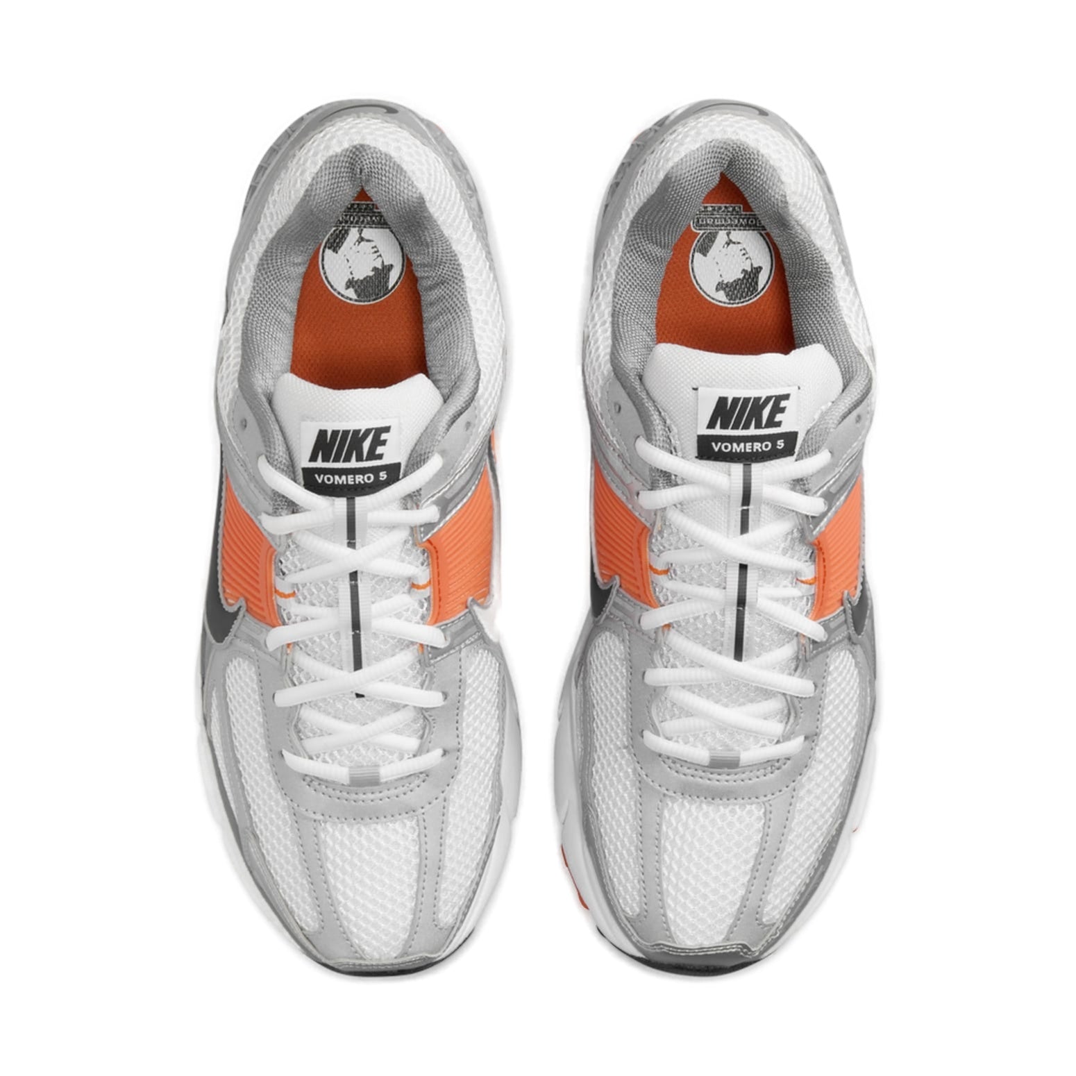Nike Air Zoom Vomero 5 'Platinum Tint Safety Orange' FJ4151-002