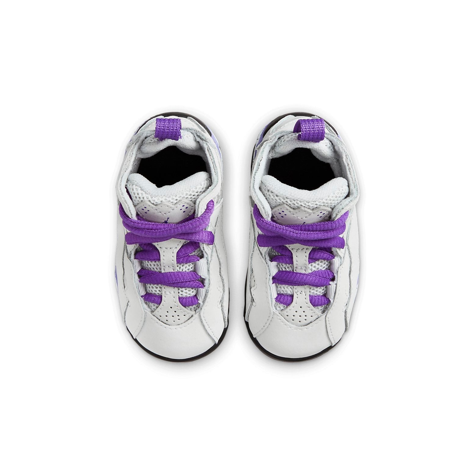 (TD) Air Jordan True Flight 'Base Grey Purple Venom' 343797-052