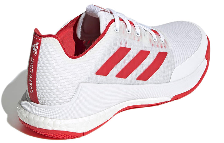 (WMNS) adidas Crazyflight White/Red FZ4670
