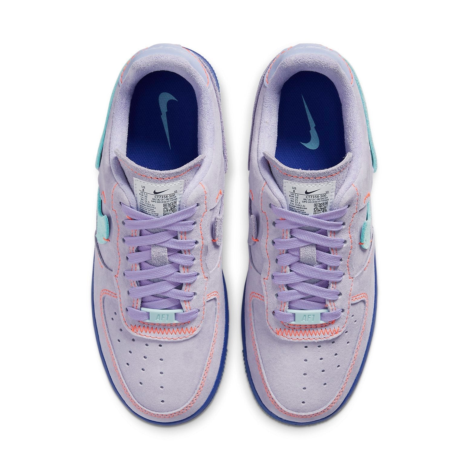 (WMNS) Nike Air Force 1 Low LX 'Purple Agate' CT7358-500